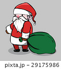 Santa claus, vector illustration. 29175986