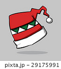 Santa hat, vector illustration. 29175991
