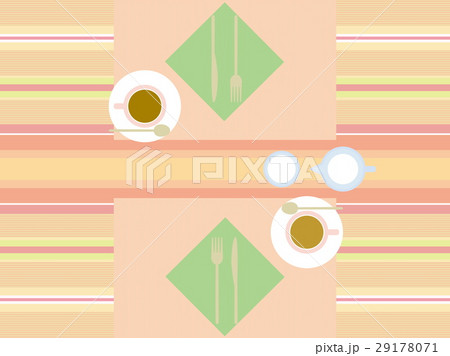 テーブル　カトラリー　コーヒー 29178071
