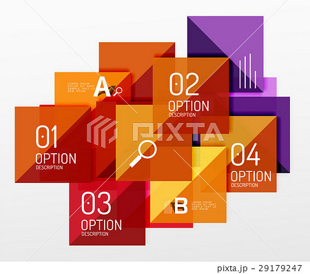 Colorful triangles and squares Colorful triangles and squares 29179247