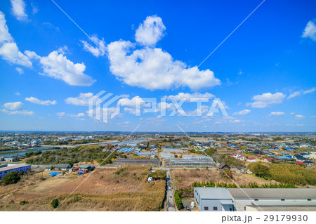 山武郡九十九里町 作田海水浴場付近を空撮 山武郡九十九里町 作田海水浴場付近を空撮 29179930