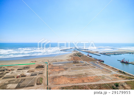 山武郡九十九里町 作田海水浴場付近を空撮 山武郡九十九里町 作田海水浴場付近を空撮 29179955
