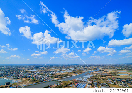 山武郡九十九里町 作田海水浴場付近を空撮 山武郡九十九里町 作田海水浴場付近を空撮 29179967