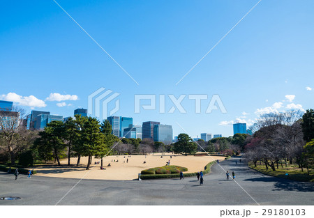 皇居 天守台からの風景 東京都千代田区 2017年2月現在 皇居 天守台からの風景 東京都千代田区 2017年2月現在 29180103