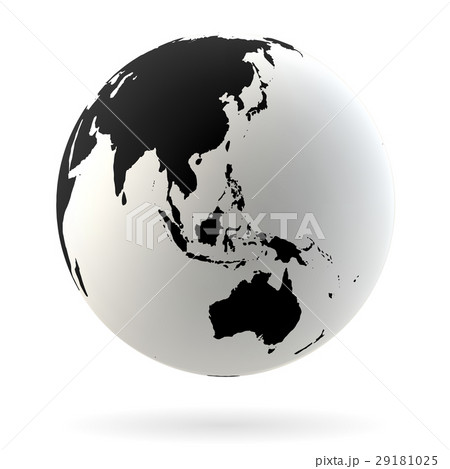 Earth globe symbol 29181025