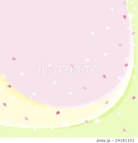 春色3色イメージ　桜吹雪 29181101