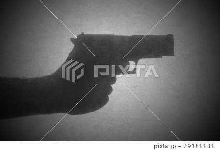 Silhouette behind a transparent paper Silhouette behind a transparent paper 29181131