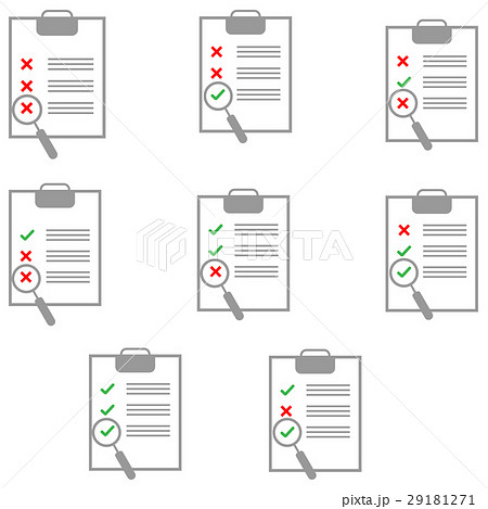 Grey tablet with different form filling icon. Grey tablet with different form filling icon. 29181271