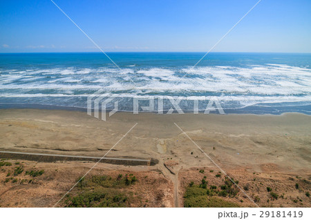 山武市　松ケ谷口　井之内付近を空撮 29181419