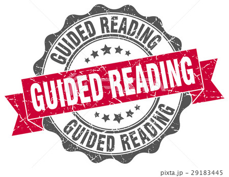 guided reading stamp. sign. seal 29183445