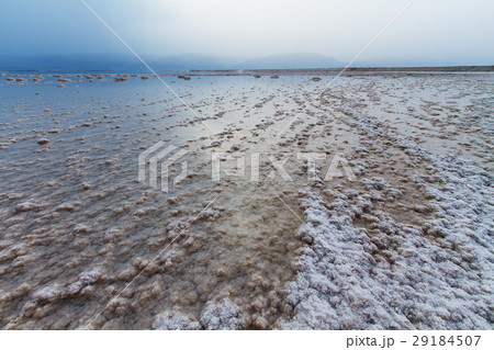 Beautiful coast of the Dead Sea . Beautiful coast of the Dead Sea . 29184507