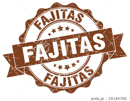 fajitas stamp. sign. seal 29184766