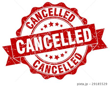 cancelled stamp. sign. seal 29185529
