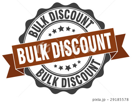 bulk discount stamp. sign. seal bulk discount stamp. sign. seal 29185578