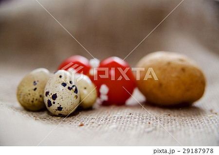 Easter eggs on a beautiful background Easter eggs on a beautiful background 29187978