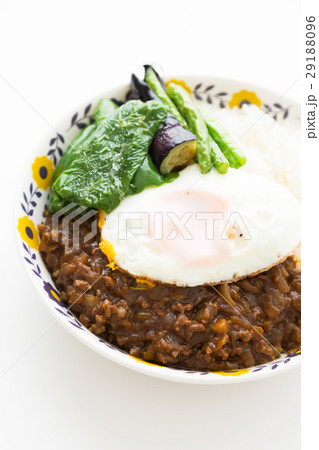 キーマカレー 白バック キーマカレー 白バック 29188096