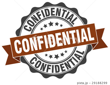 confidential stamp. sign. seal confidential stamp. sign. seal 29188299