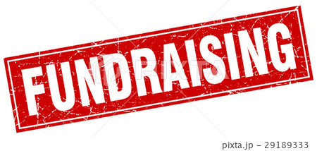 fundraising square stamp fundraising square stamp 29189333