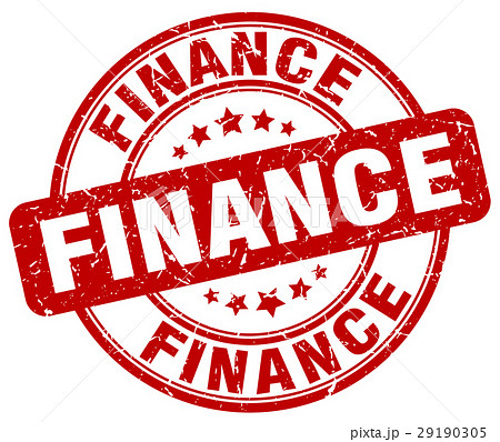 finance red grunge stamp 29190305