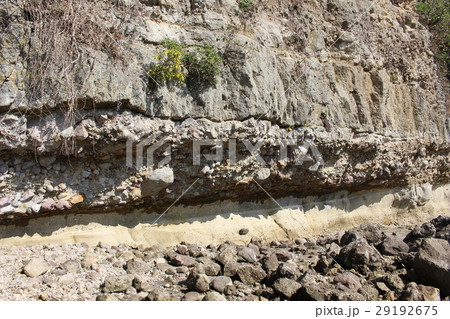 地層(長崎市北浦海岸) 地層(長崎市北浦海岸) 29192675