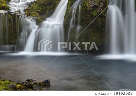 Waterfall on Mountain River 29192935