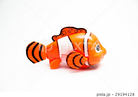 clownfish anemone fish toy on white clownfish anemone fish toy on white 29194128