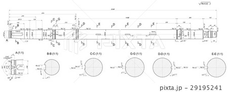 Expanded shaft sketch with radical Expanded shaft sketch with radical 29195241
