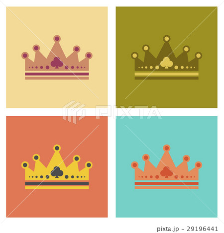 assembly flat icons poker crown royal assembly flat icons poker crown royal 29196441