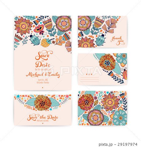 Wedding Invitation Template, envelope, thank you 29197974