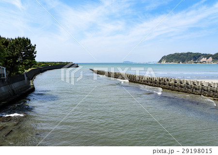 田超川河口　逗子海岸 29198015