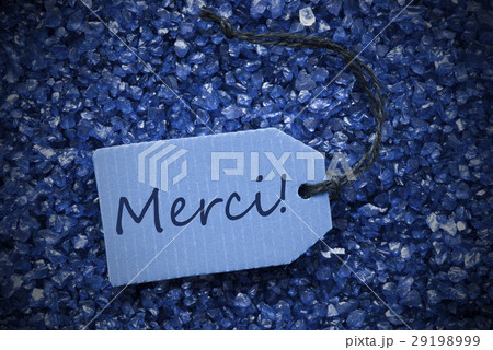 Purple Stones With Label Merci Means Thank You Purple Stones With Label Merci Means Thank You 29198999