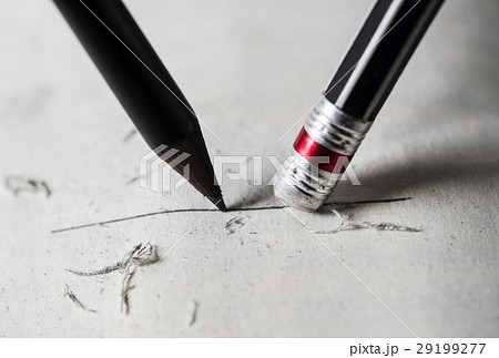 Eraser and error and sharpen concept Eraser and error and sharpen concept 29199277