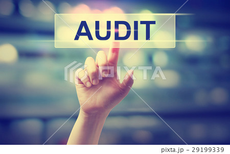 Audit concept with hand Audit concept with hand 29199339