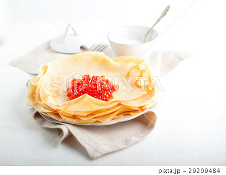 Crepes and caviar 29209484