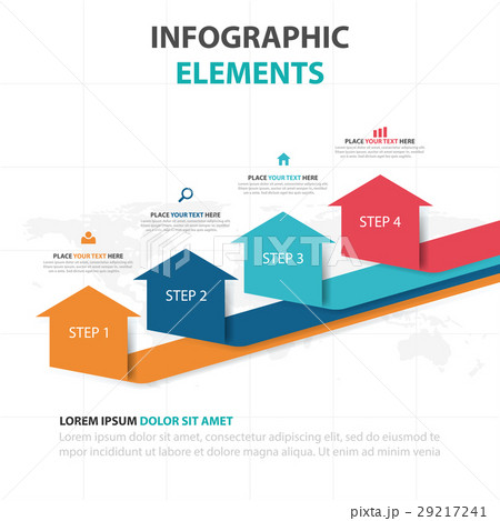 colorful arrow business Infographics elements colorful arrow business Infographics elements 29217241