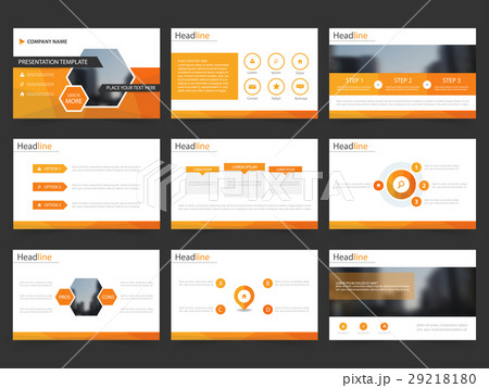 orange presentation templates Infographic elements orange presentation templates Infographic elements 29218180