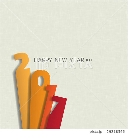 Happy new 2017 year. Greetings card. Happy new 2017 year. Greetings card. 29218566