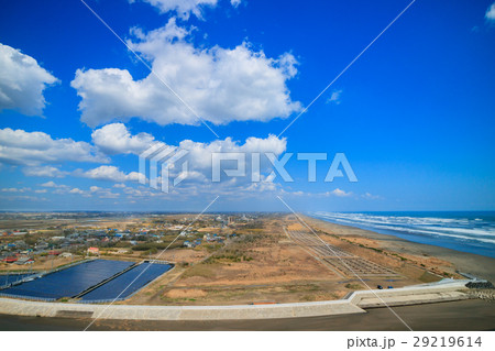 山武市　松ケ谷口　小松付近を空撮 29219614