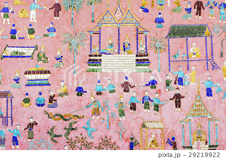 beautiful painting,Xieng Thong Temple 29219922