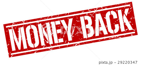 money back square grunge stamp 29220347