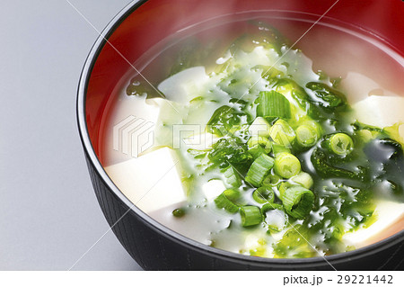 豆腐とあおさの味噌汁6 豆腐とあおさの味噌汁6 29221442