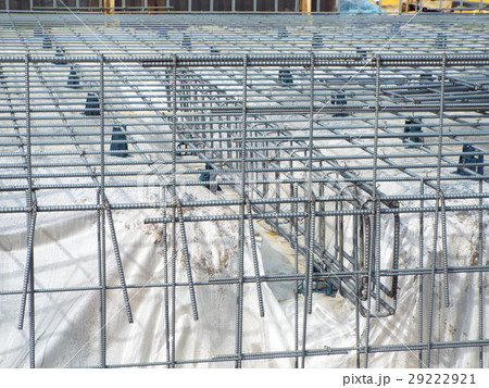 戸建て住宅の基礎を作っています 29222921