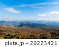 Panoramic view over autumn mountains 29223421