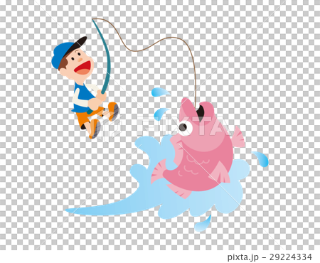 釣り、子供と釣り、男の子と釣り、渓流釣り、魚 釣り、子供と釣り、男の子と釣り、渓流釣り、魚 29224334