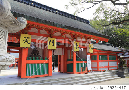 住吉神社(福岡市博多区)神門 住吉神社(福岡市博多区)神門 29224437