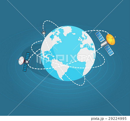 Two Artificial Earth Satellites Around Planet 29224995