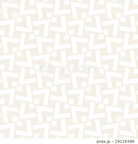 Subtle Ornament With Striped Rhombuses. Vector 29226486