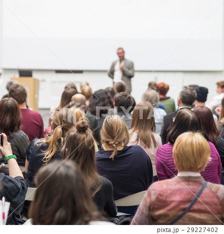 Audience in the lecture hall. Audience in the lecture hall. 29227402