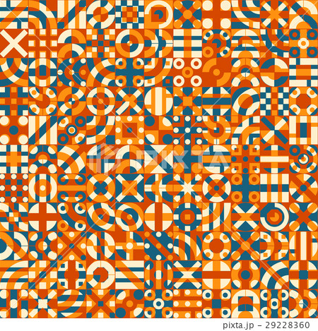 Vector Seamless Irregular Geometric Blocks Quilt 29228360
