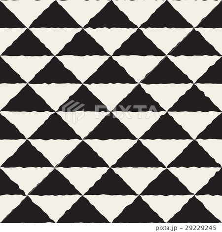 Vector Seamless  Hand Painted Line Geometri 29229245